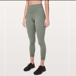NWOT Lululemon Align 25” grey sage